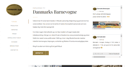 Desktop Screenshot of danmarksbarnevogne.dk